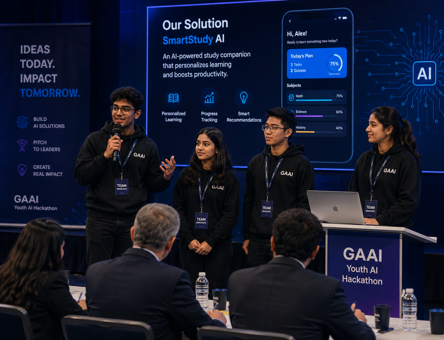Team presenting