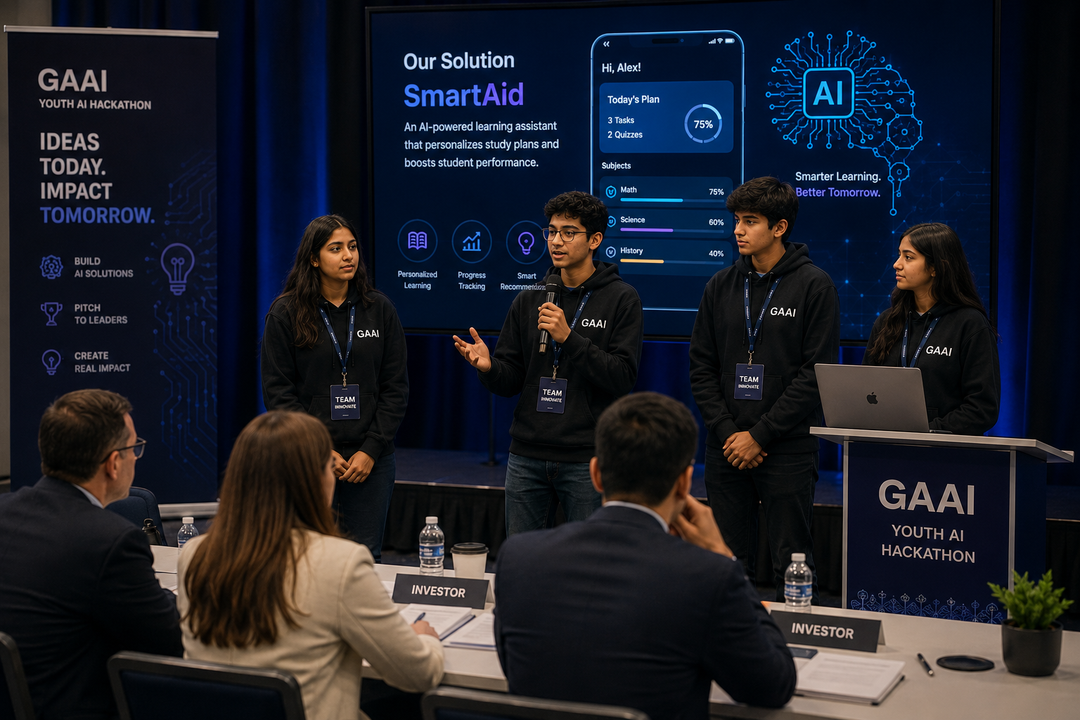 Pitch to investors